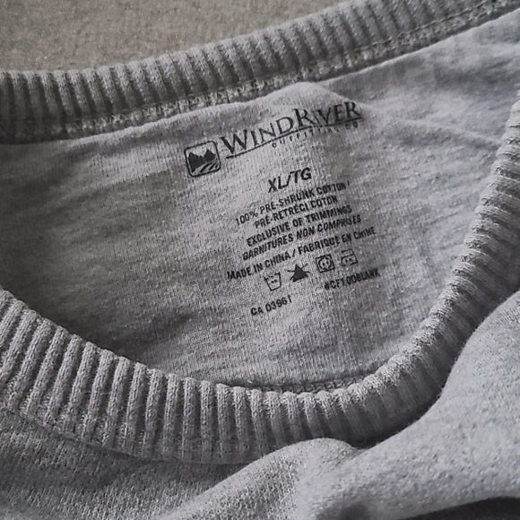 Grey WindRiver Sweatshirt - Picture 4 of 4